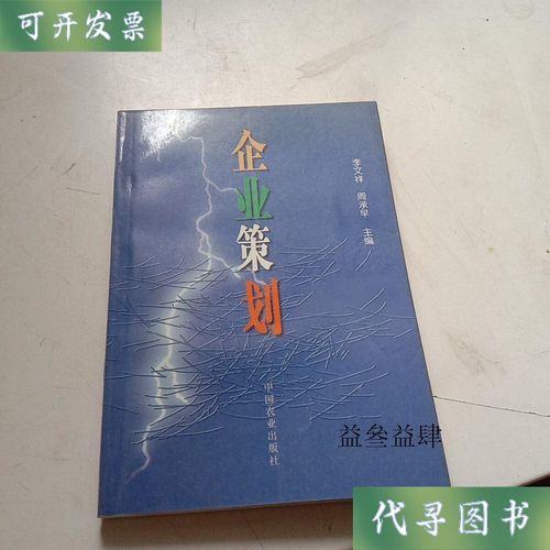 企业策划二手书 从商业模式到落地执行的全案指南